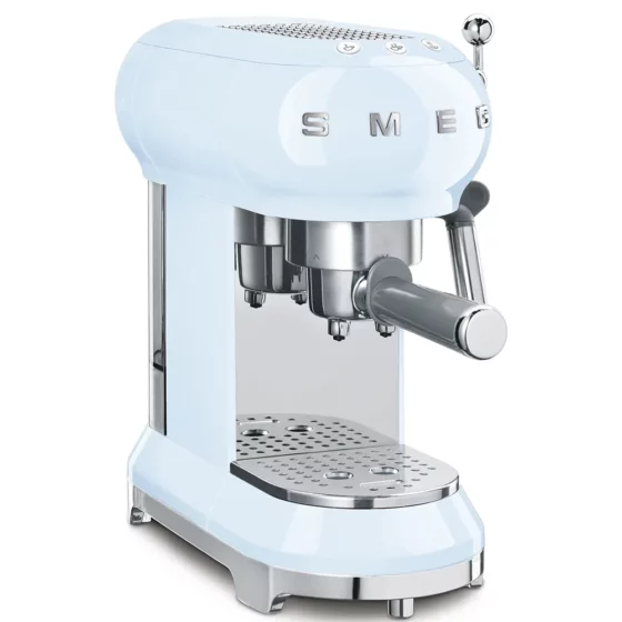 Machine à café Expresso Rétro SMEG – Bleu Pastel