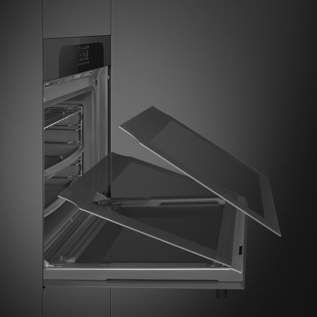 Four 60 cm Pyrolyse Noir – Image 4