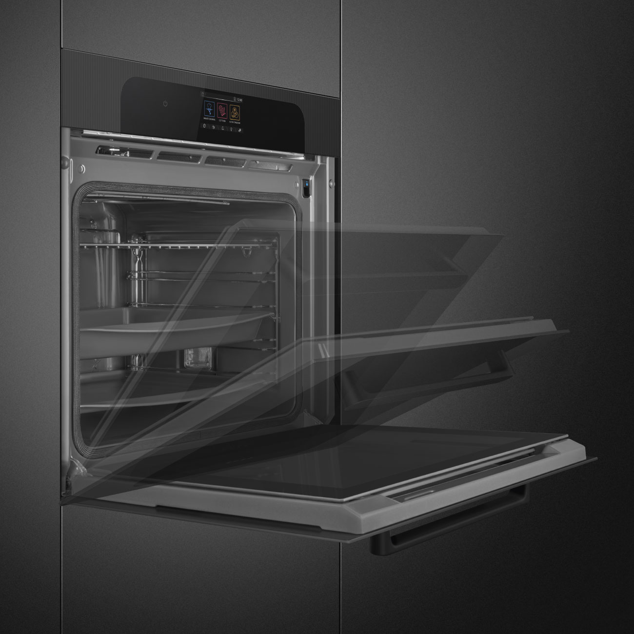 Four 60 cm Pyrolyse Noir – Image 3