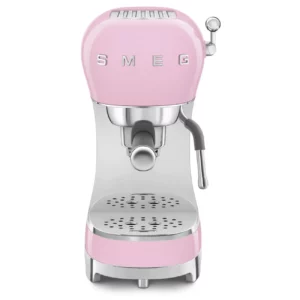آلة قهوة إسبريسو كلاسيكية SMEG – وردي
