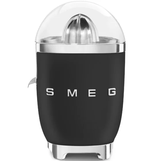 Presse-Agrumes Noire Mat SMEG
