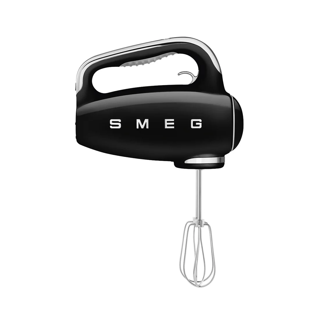 Batteur à Main Électrique Noire Smeg HMF01BLEU