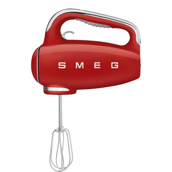 Batteur à Main Électrique Rouge Smeg HMF01RDEU