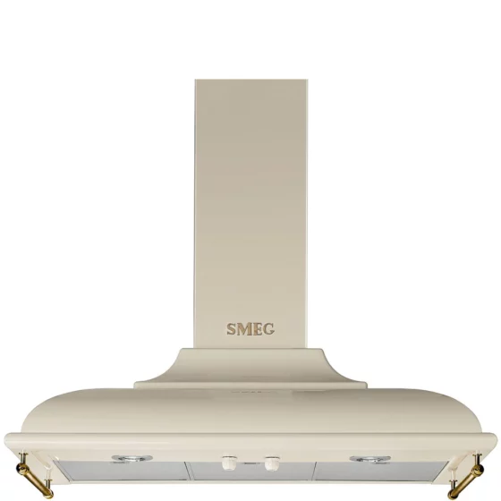 Hotte Murale 90cm Creme L Cortina SMEG
