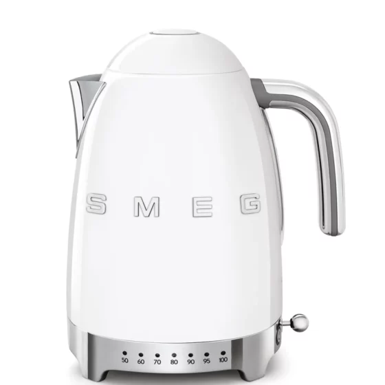 Bouilloire à Température Réglable Blanc Smeg KLF04WHEU