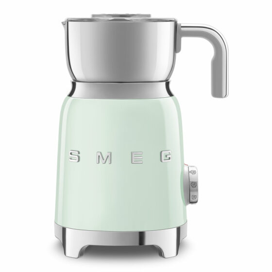 Chocolatière Mousseur de Lait Vert d'eau Smeg MFF11PGEU