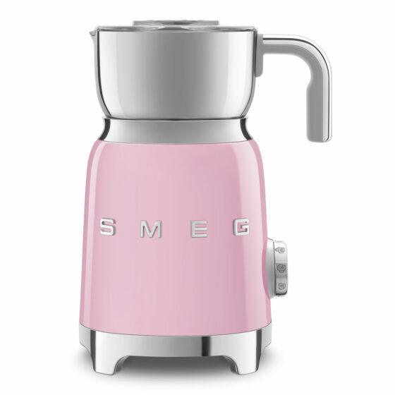 Chocolatière Mousseur de Lait Rose Smeg MFF11PKEU