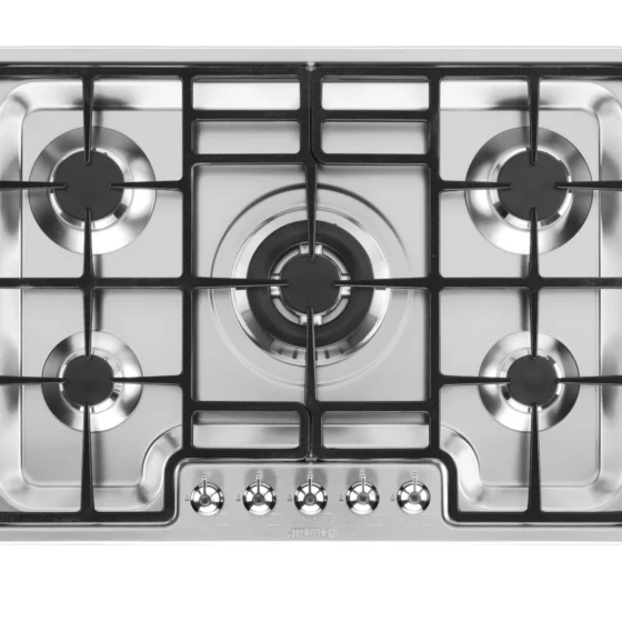 Plaque de Cuisson Gaz 5 Foyers Smeg PGF75-4