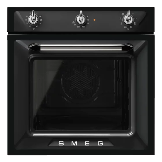 Four Victoria 60 cm Vapor Clean SMEG – Noir