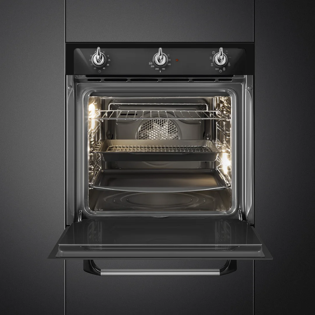 Four Victoria 60 cm Vapor Clean SMEG – Noir – Image 3