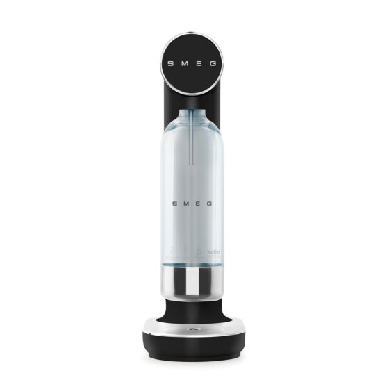 Machine à Eau Gazeuse Noire Mat Smeg SKC01BLM
