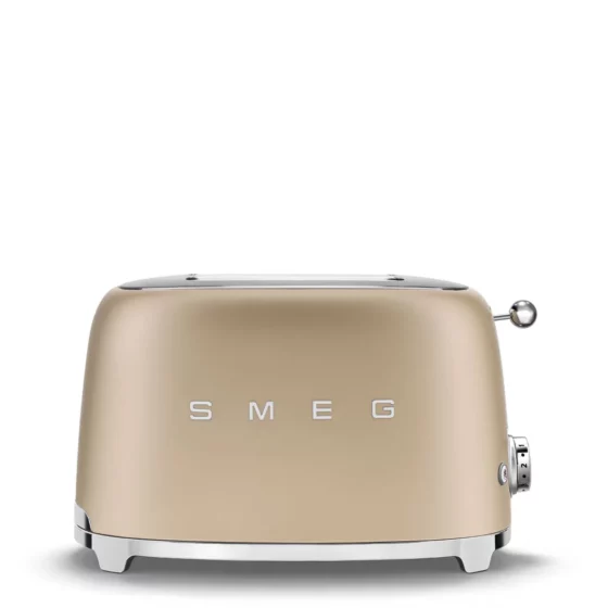 Grille-pain Champagne Mat Smeg TSF01CHMEU