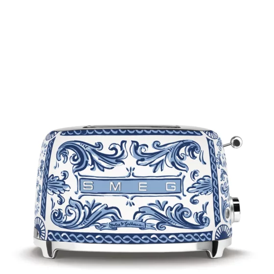 Grille-pain Dolce & Gabbana Bleu Smeg TSF01DGBEU
