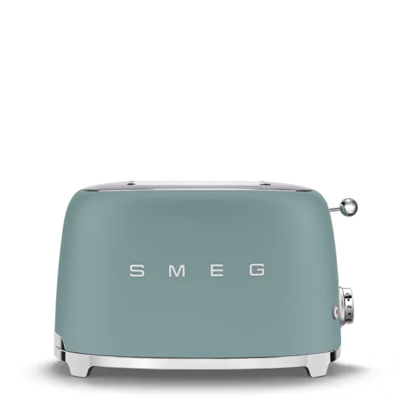 Grille-pain Vert Émeraude Mat Smeg TSF01EGMEU
