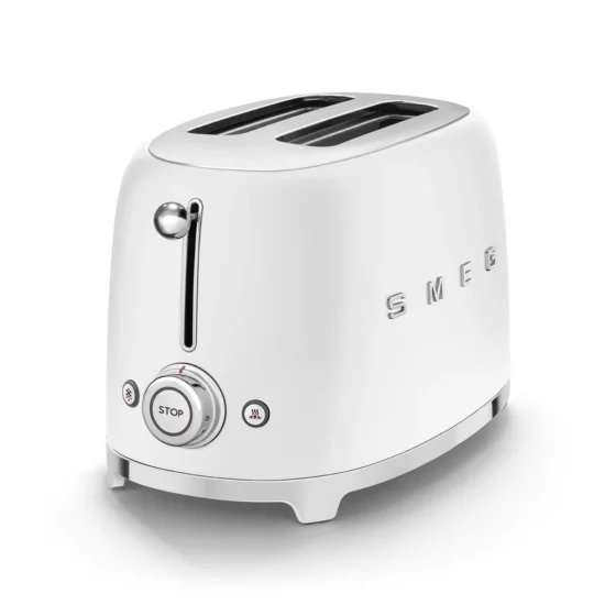 Grille-pain Blanc Mat Smeg TSF01WHMEU