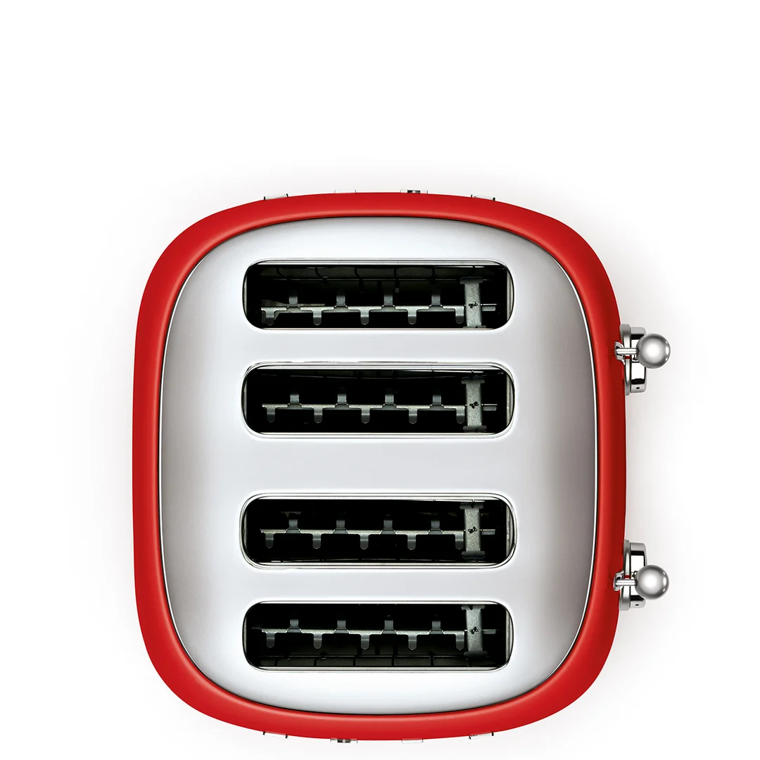 Grille-pain 4 Tranches Rouge Smeg TSF03RDEU – Image 4
