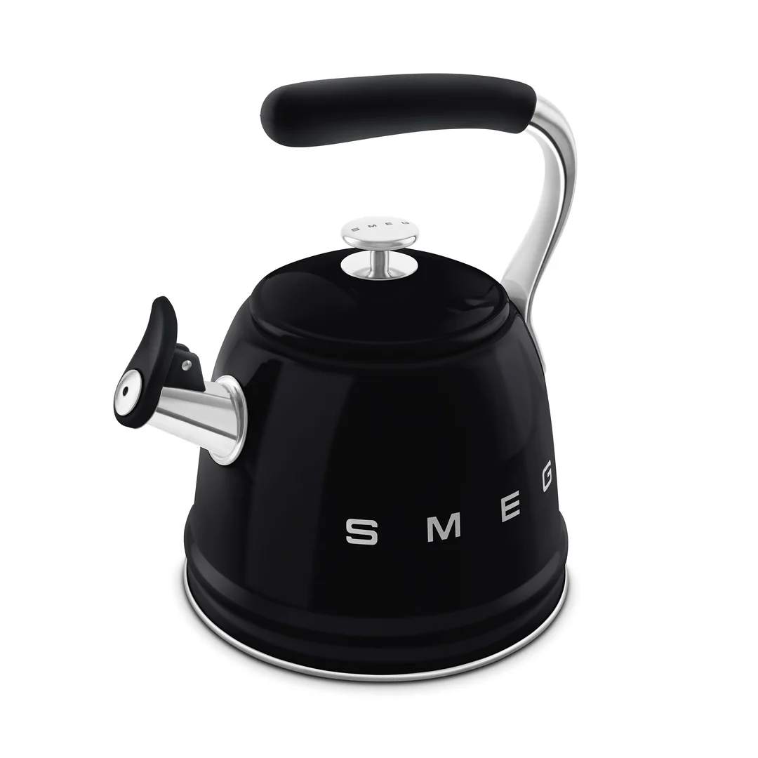 Bouilloire Sifflante Noire SMEG